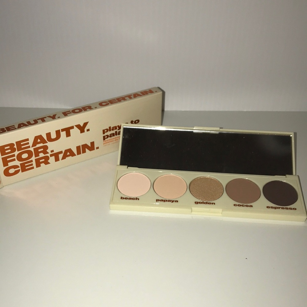 Beauty For Certain Playa to Palazzo Eyeshadow Palette New
